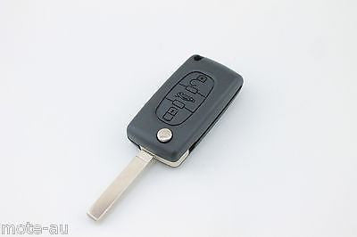 To Suit Citroen C2/C3/C4/C5/C6/C8 3 Button Remote Flip Key Blank Shell/Case/Enclosure | Remote Pro